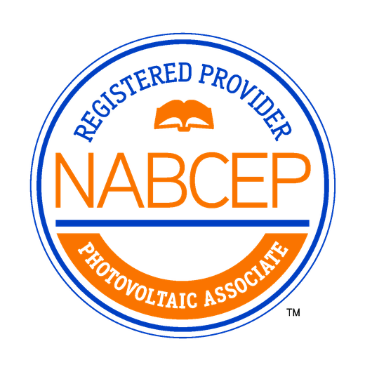NABCEP Registered Provider &mdash; Photovoltaic Associate